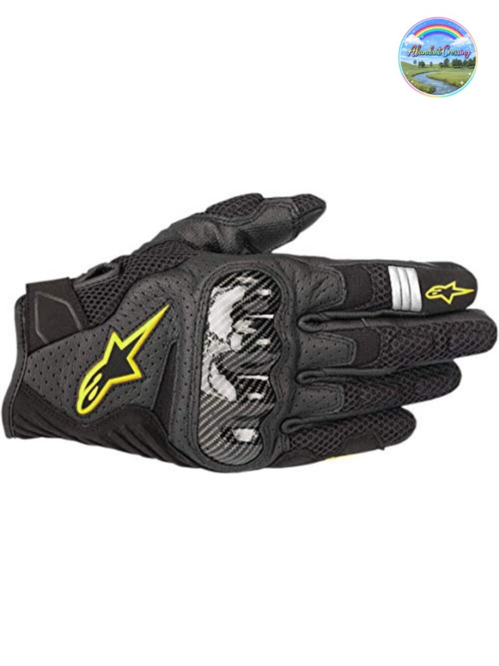 CE-Certified Leather Motorcycle Gloves Short Cuff Ventilated Touchscreen